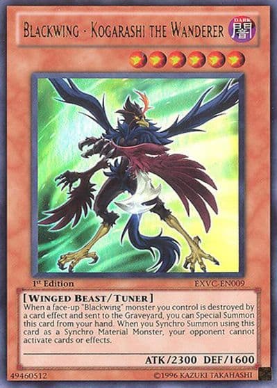 Blackwing Kogarashi the Wanderer Extreme Victory Yu-Gi-Oh! card