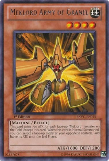 Meklord Army of Granel Extreme Victory Yu-Gi-Oh! card