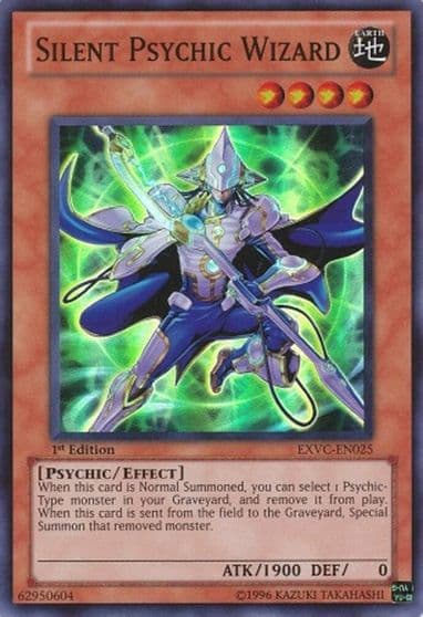 Silent Psychic Wizard Extreme Victory Yu-Gi-Oh! card