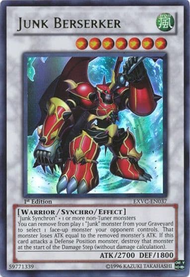 Junk Berserker Extreme Victory Yu-Gi-Oh! card