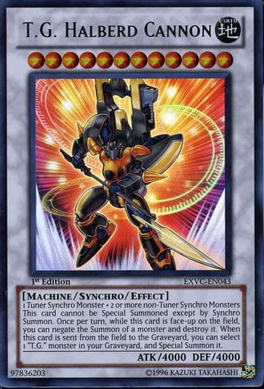 TG Halberd Cannon Extreme Victory Yu-Gi-Oh! card