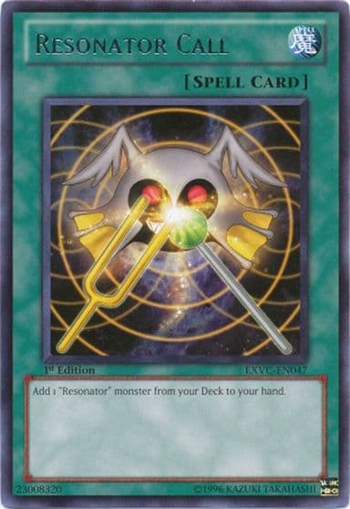 Resonator Call Extreme Victory Yu-Gi-Oh! card