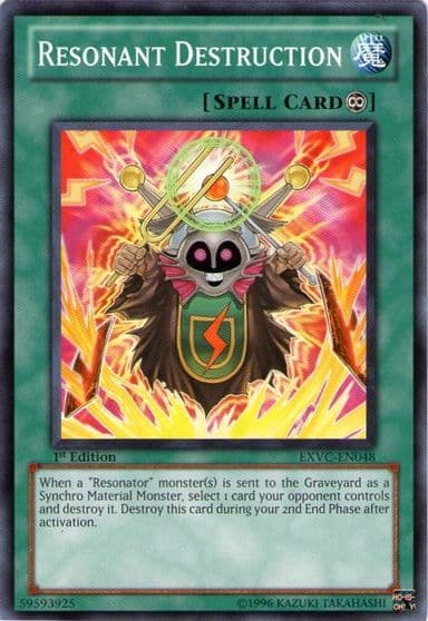 Resonant Destruction Extreme Victory Yu-Gi-Oh! card