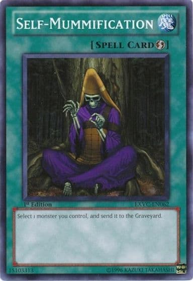 Self Mummification Extreme Victory Yu-Gi-Oh! card