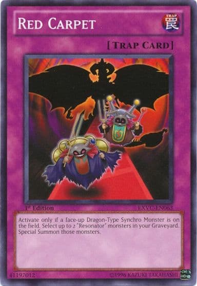 Red Carpet Extreme Victory Yu-Gi-Oh! card