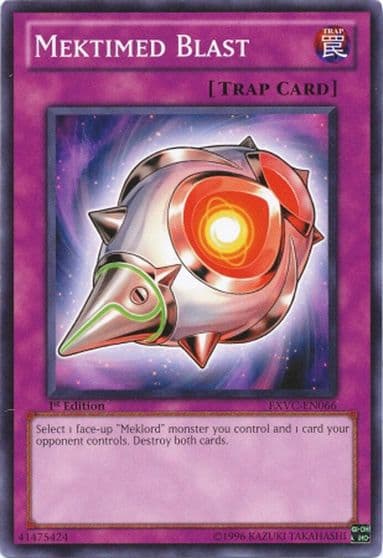 Mektimed Blast Extreme Victory Yu-Gi-Oh! card