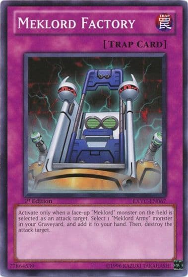 Meklord Factory Extreme Victory Yu-Gi-Oh! card