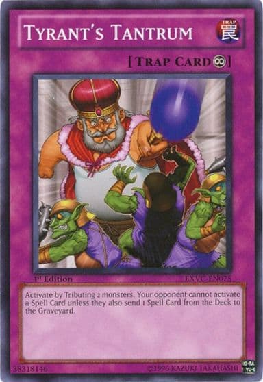 Tyrants Tantrum Extreme Victory Yu-Gi-Oh! card