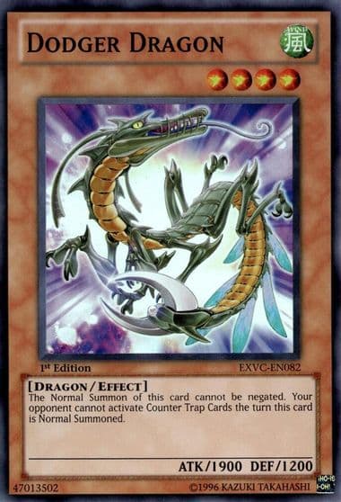 Dodger Dragon Extreme Victory Yu-Gi-Oh! card