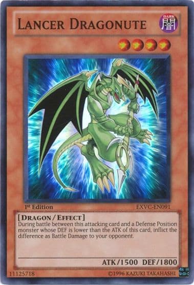 Lancer Dragonute Extreme Victory Yu-Gi-Oh! card