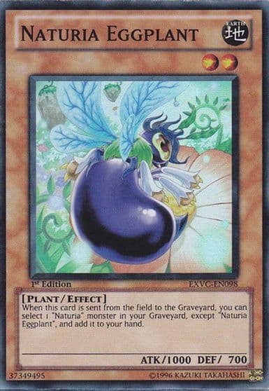 Naturia Eggplant Extreme Victory Yu-Gi-Oh! card