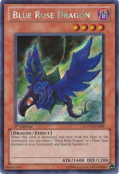 Blue Rose Dragon Extreme Victory Yu-Gi-Oh! card