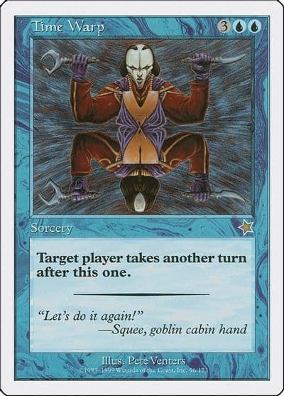 Time Warp Starter 1999 Magic card