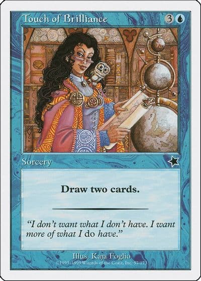 Touch of Brilliance Starter 1999 Magic card