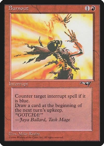 Burnout Alliances Magic card