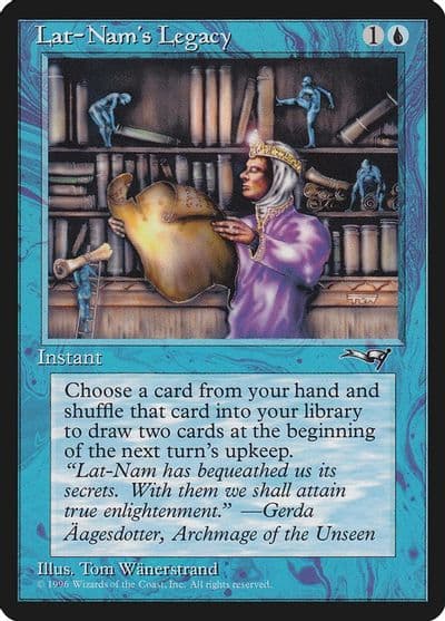 Lat Nams Legacy Scroll Alliances Magic card