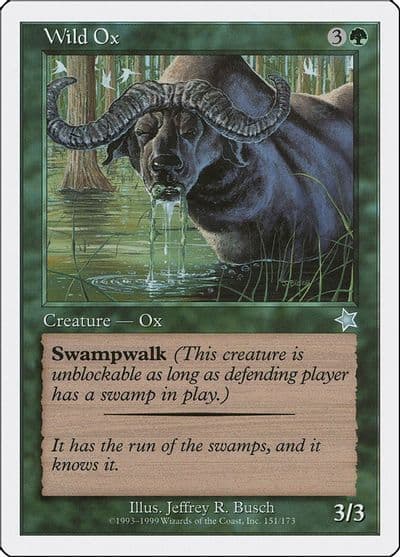 Wild Ox Starter 1999 Magic card