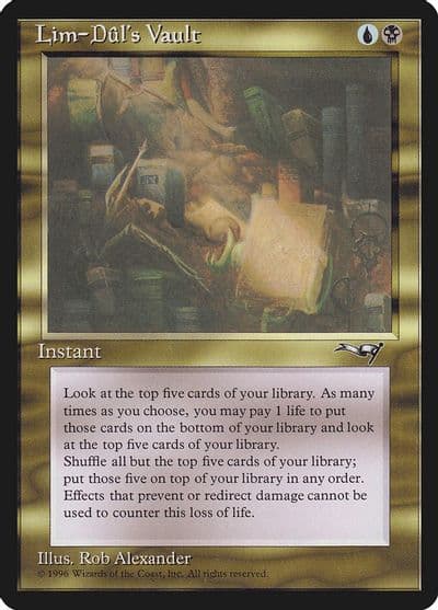Lim Duls Vault Alliances Magic card