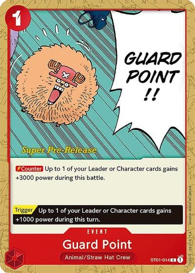 Guard Point Super Pre-Release Starter Deck 1: Straw Hat Crew One Piece card