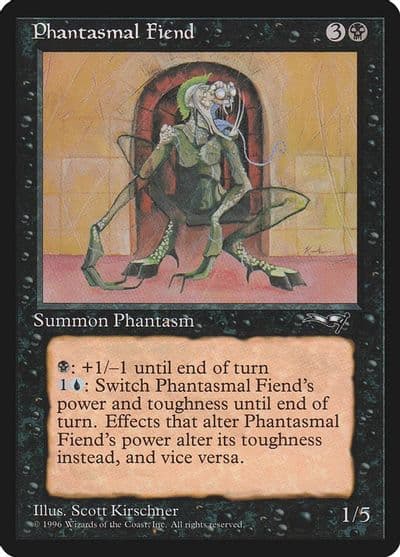 Phantasmal Fiend Doorway Alliances Magic card