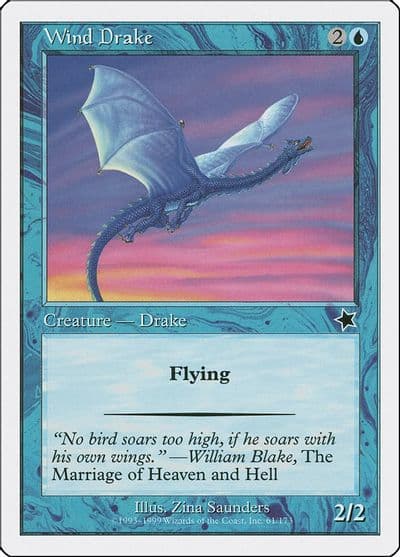Wind Drake Starter 1999 Magic card
