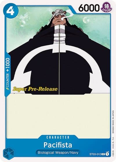 Pacifista Super Pre-Release Starter Deck 3: The Seven Warlords of the Sea One Piece card