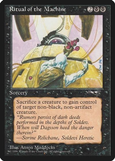 Ritual of the Machine Alliances Magic card