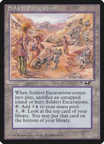 Soldevi Excavations Alliances Magic card
