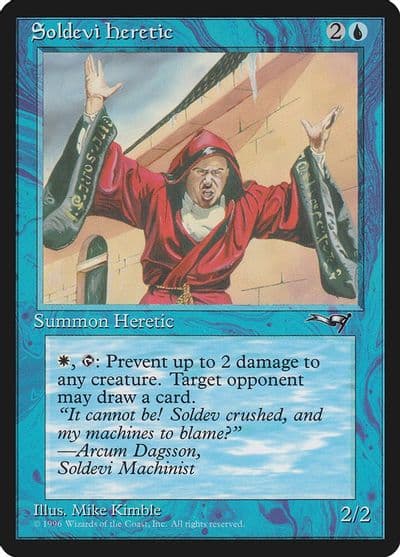 Soldevi Heretic Alliances Magic card