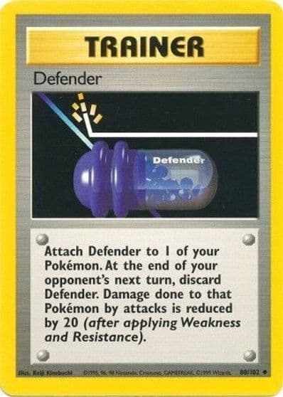 Defender Base Set Pokemon card