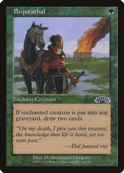 Bequeathal Exodus Magic card
