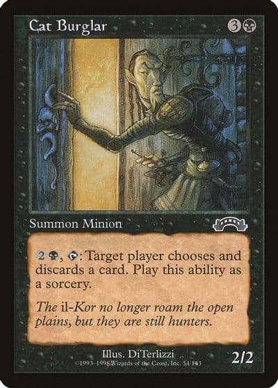 Cat Burglar Exodus Magic card