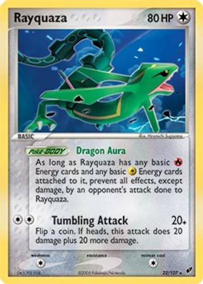 Rayquaza Deck Exclusives Pokemon card