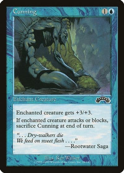 Cunning Exodus Magic card