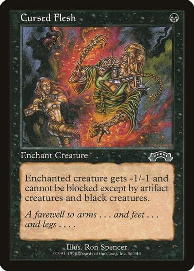 Cursed Flesh Exodus Magic card