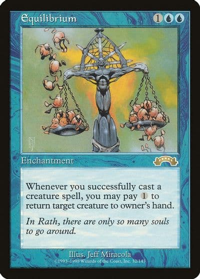 Equilibrium Exodus Magic card