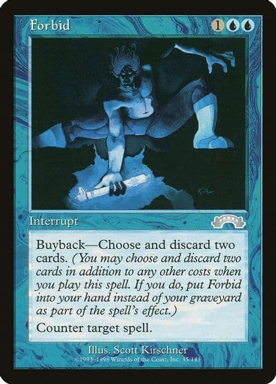 Forbid Exodus Magic card