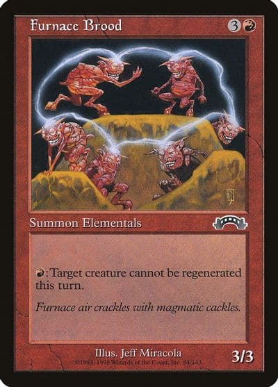 Furnace Brood Exodus Magic card