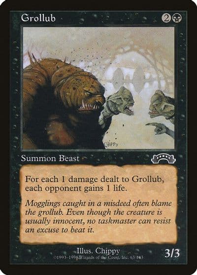 Grollub Exodus Magic card