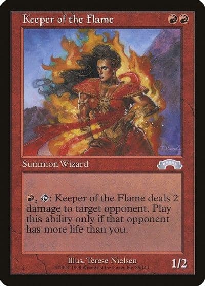 Keeper of the Flame Exodus Magic card