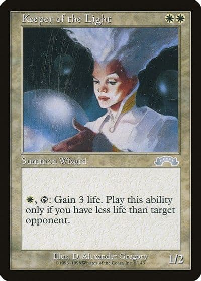 Keeper of the Light Exodus Magic card