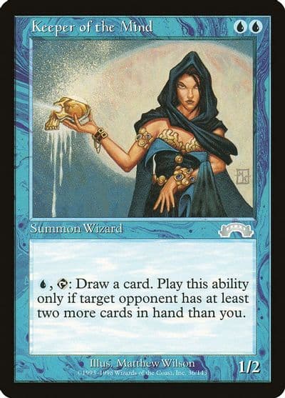 Keeper of the Mind Exodus Magic card
