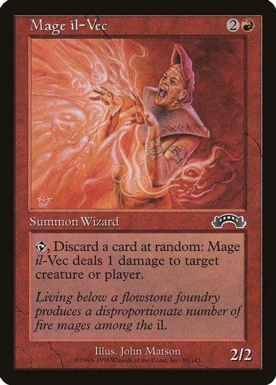 Mage il Vec Exodus Magic card