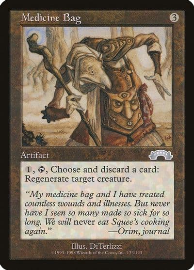 Medicine Bag Exodus Magic card