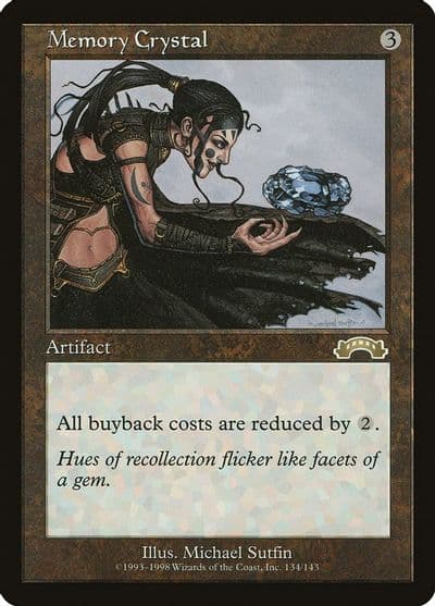 Memory Crystal Exodus Magic card