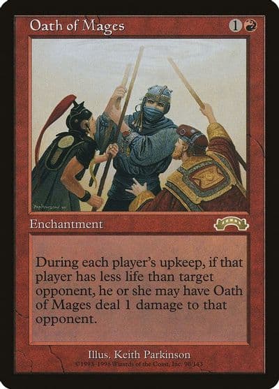 Oath of Mages Exodus Magic card