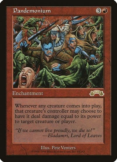 Pandemonium Exodus Magic card