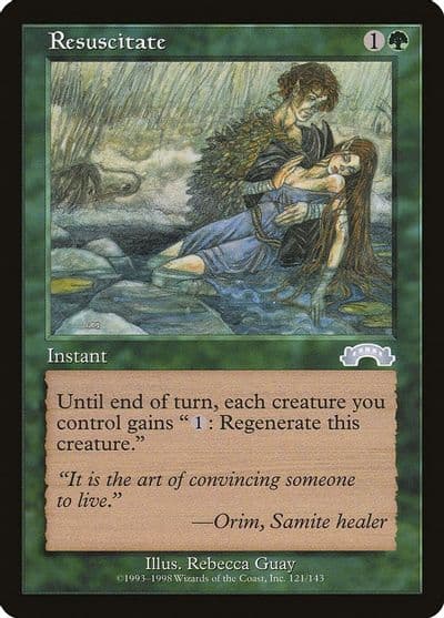 Resuscitate Exodus Magic card