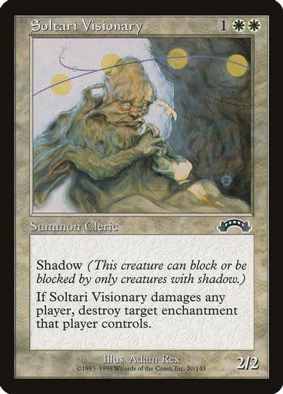 Soltari Visionary Exodus Magic card