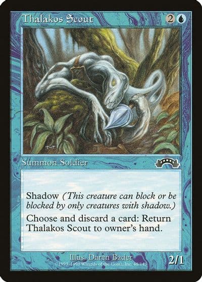 Thalakos Scout Exodus Magic card